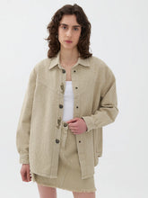 Tasseled Mini Denim Skirt